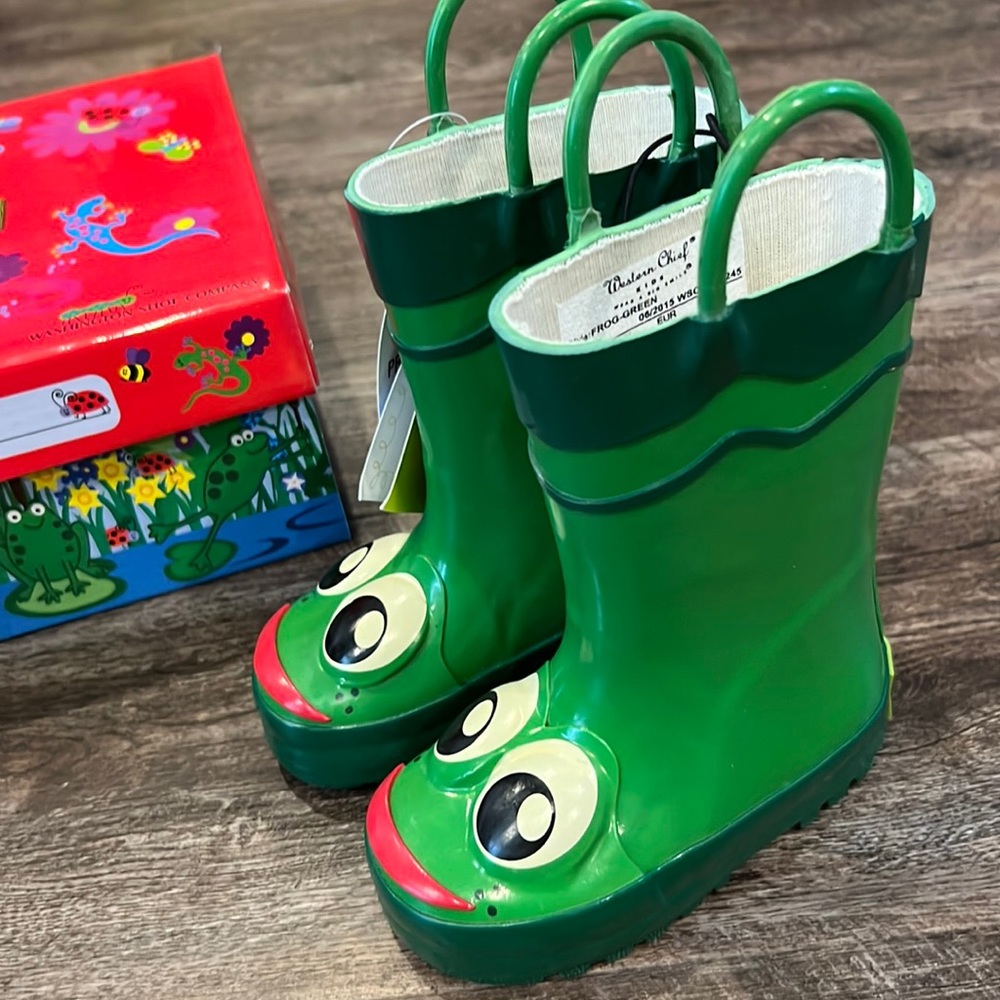 NWT Western Chief Kids Rainboots Size 5